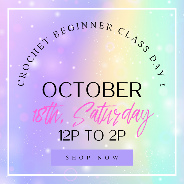 Crochet Class | Saturday Day 1