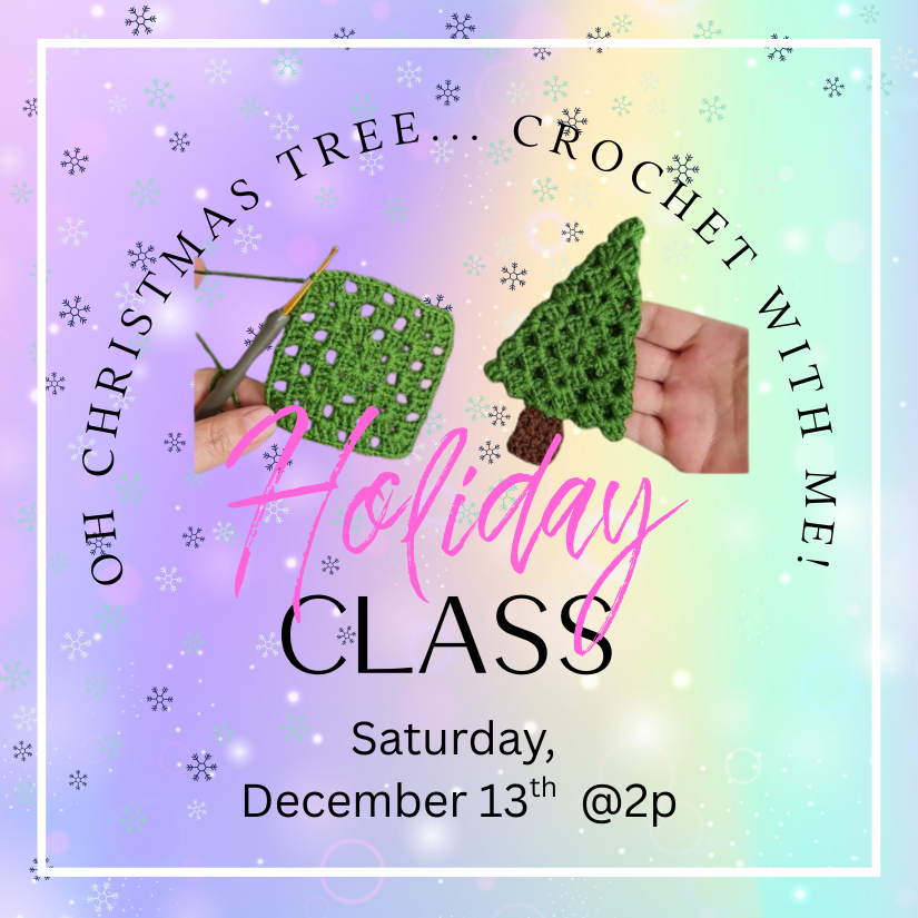 Oh Christmas Tree… Crochet With Me! ✨🎄