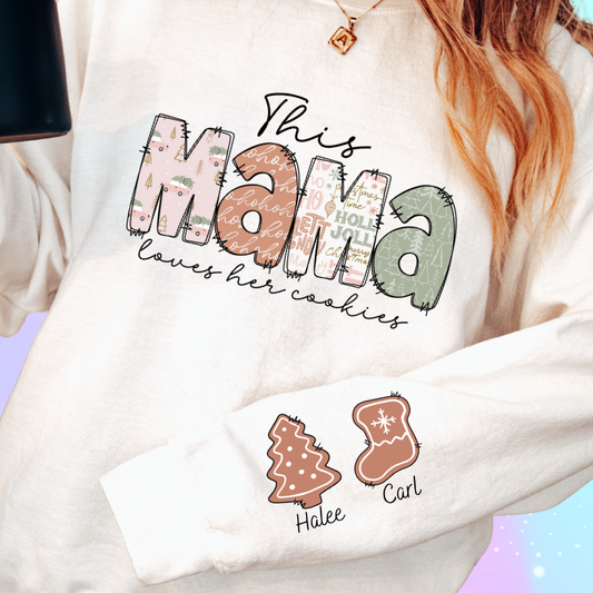 This Mama loves her Cookies Christmas Shirt